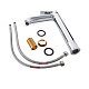 Змішувач для умивальника високий HAIBA BOLERO 001 HIGH NUT (Колір хром) (HB9575)