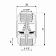 Зворотний клапан Thermo Alliance Base 1/2"ВВ Slim із латунним штоком TAB240W15S
