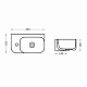 Раковина Qtap Tern 450х250х158 White QT1711H02LW