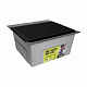 Сушарка на кухонну мийку Lidz Acsis LA06 Black, квадратна основа, для посуду 430х300 мм LDACSLA06BLM49764