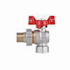 Кран кульовий "Американка" Thermo Alliance Standart 1/2" ВЗ кутовий SD222NW15PN40