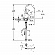 Змішувач для кухні Grohe Start Flow 30569000