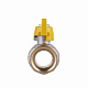 Кран кульовий Thermo Alliance Standart 3/4" ВР для газу (метелик) SD602NG20PN40