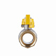 Кран кульовий Thermo Alliance Standart 1" ВР для газу (метелик) SD602NG25PN40
