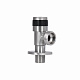 Кран кутовий Thermo Alliance Standart 1/2"Зх3/4"З нерж., з керам. буксою TAS345W1520SS