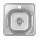 Кухонна мийка Brinex 3838 0,6 мм Satin (BRIN3835SAT06)
