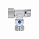 Кран приладовий кульовий Thermo Alliance Forte 1/2"х3/4"х1/2" SF186W152015