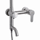 Душова система універсальна Brinex Pure 1030 на три споживачі  Nickel BRIPUR1030NKL