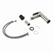 Змішувач для раковини низький Lidz Nexus 001F (k35)  LDNEX001FNKS49184 Nickel