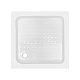 Душовий піддон KAPIELKA ST80x80х14 низький, квадратний, діаметр зливу 52 мм Lidz