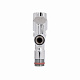 Кран кутовий подвійний  Thermo Alliance Forte 1/2"З х 1/2"З х 3/4"З, хром TAF187W151520