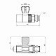 Кран кульовий радіаторний PPR Thermo Alliance 20х1/2" прямий