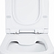 Унітаз-компакт Qtap Cardinal безобідковий з сідінням Soft-close QT0422C666PW