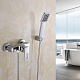 Змішувач для душу Lidz Wawel 010 (з душовим гарнітуром) (k40) LDWAW010CRM45390 Chrome