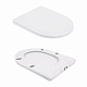Унітаз підлоговий Qtap Swan Ultra Quiet з сидінням Soft-close 640x360x835 мм QT16222182TW White