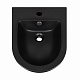 Комплект Qtap Robin Matt Black 2 в 1: унітаз підвісний  Ultra Quiet QT13332381АSMB + біде підвісне QT1355046FMB