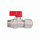 Кран кульовий обтискний Thermo Alliance Forte 16х1/2" ЗР SF262W15