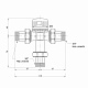 Змішувач термостатичний Icma 3/4" №148