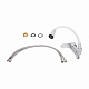 Змішувач для кухні Lidz Tani 008F3 з гнучким виливом (k40) LDTAN008F3WCR37037 Chrome/White