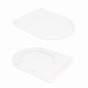 Унітаз підлоговий Qtap Virgo Ultra Quiet безобідковий з сидінням Soft-close WHITE QT18226092AW