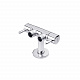 Кран приладовий для підключення Karro 1/2"x1/2"x1/2" ЗЗЗ на 2 виходи, хромований KR-3155