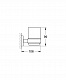 Стакан для зубних щіток Grohe Essentials New (40447001)