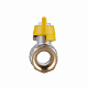 Кран кульовий Thermo Alliance Standart 1/2" ВР для газу (метелик) SD602NG15PN40