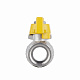Кран кульовий Thermo Alliance Forte 1/2" ВР для газа (метелик) SF602G15