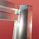 Двері у нішу розсувні KOER SR SD05-120x200-TR-01 прозоре скло EASY CLEAN 6мм хром (KR5405)