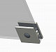Двері у нішу розсувні KOER SR SD02-120x200-TR-01 прозоре скло EASY CLEAN 8мм хром (KR5384)