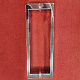 Двері у нішу розпашні KOER SR SD04-120x200-TR-01 прозоре скло EASY CLEAN 10мм хром (KR5387)