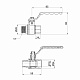 Кран кульовий Thermo Alliance Standart 1/2" ВЗ для води (важіль) SD605NW15PN40