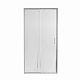 Душові двері в нішу Qtap Taurus CRM209-1.C6 90-100x200 см, скло Clear 6 мм, покриття CalcLess