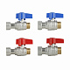 Комплект прямих кранів Thermo Alliance Standart 1/2"ВН-3/4"ВН з накидною гайкою для підключення котла TAS262RBW1520