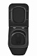 Унітаз підвісний MIXXUS PREMIUM QUADRO-0301-T3 BLACK 490х340х360mm система змиву TORNADO 3.0 (MP6587)