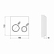 Панель змиву для унітаза Qtap Nest Uni QT0211P01V1176W