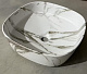 Раковина накладна MIXXUS PREMIUM DIVERSE-0104 MARBLE 370х370х135mm (MP6537)