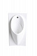 Пісуар підвісний MIXXUS PREMIUM BEVEL-1005 380x420x750mm з краном для пісуара (MP6664)