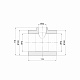 Трійник PPR Thermo Alliance 75х32х75