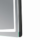 Дзеркало Qtap Mideya (MI2) 800х600 з годинником, з LED-підсвічуванням Touch, з антизапотіванням, димером, рег. яскравості QTMID80060049265