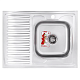 Мийка кухонна Zerix Z8060R-06-160MD (micro decor) (ZS0608)