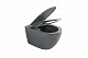 Комплект: MIXXUS PREMIUM ELLIPSE-SET-2101 GRAY Унітаз система змиву TORNADO 3.0+ Інсталяція KOER KT-0404 + панель KT-0604-07 GUN GRAY (MP6668)