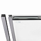 Душові двері в нішу Qtap Taurus CRM201-11.C6 97-108x200 см, скло Clear 6 мм, покриття CalcLess