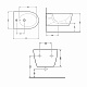 Біде підвісне Qtap Swan 520х360х320 White QT16555378W