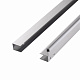 Душові двері в нішу Qtap Taurus CRM201-11.C6 97-108x200 см, скло Clear 6 мм, покриття CalcLess