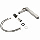 Змішувач для раковини високий Lidz Helix 001FH (k35)  LDHEL001FHNKS49179 Nickel