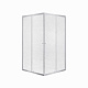 Душова кабіна Lidz Wawel SC80x80.SAT.LOW.FR, скло Frost 4 мм без піддона