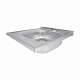 Кухонна мийка Brinex 6060-R 0,6 мм Satin (BRIN6060RSAT06)
