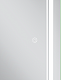 Дзеркало MIXXUS PREMIUM QUADRO MR20-80x60-REVERSE з LED Touch, Anti-fog, димером, рег. яскравості (MP6619)