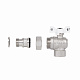 Кран кульовий "Американка" Thermo Alliance Forte 3/4" з антипротіканням кутовий SF223W20